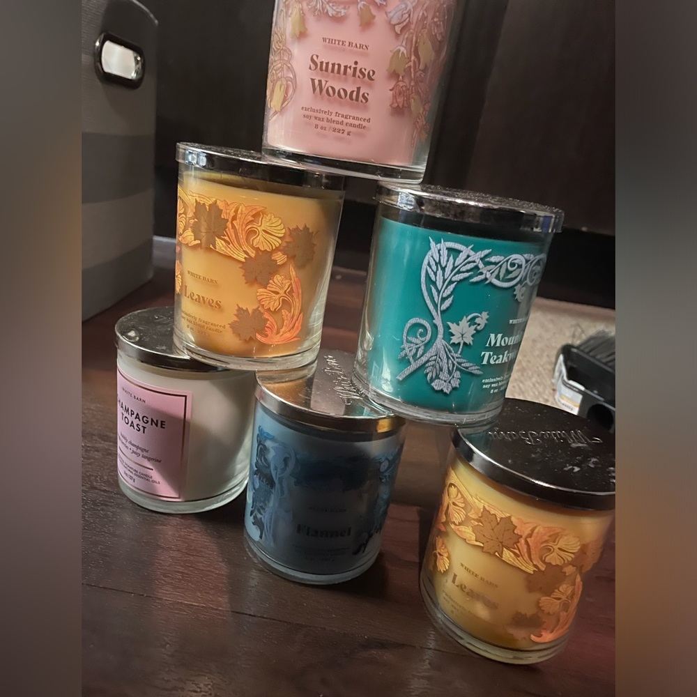 Bath & body works single wick candles